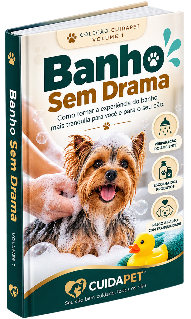 Capa do e-book 01: Banho Sem Drama