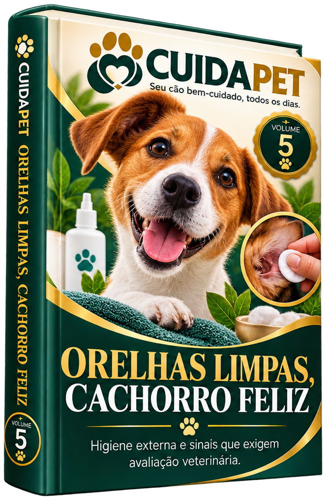 Capa do e-book 05: Orelhas Limpas, Cachorro Feliz